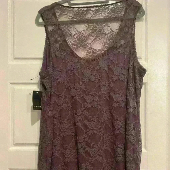 TORRID NEW lace tank - Picture 1 of 8